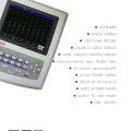 Portable Twelve ECG with Keyboard EKG1212t